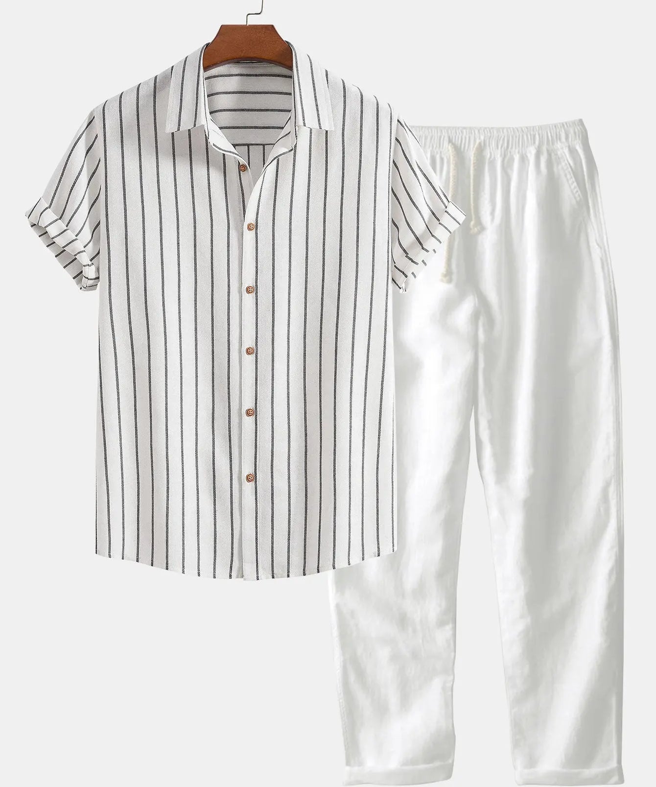 Huahine - Short Sleeved Set Fernache