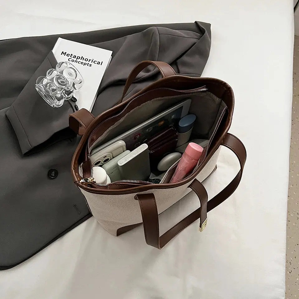 Canvas Zipper Bag FERNACHE