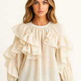 Roselle Blouse FERNACHE