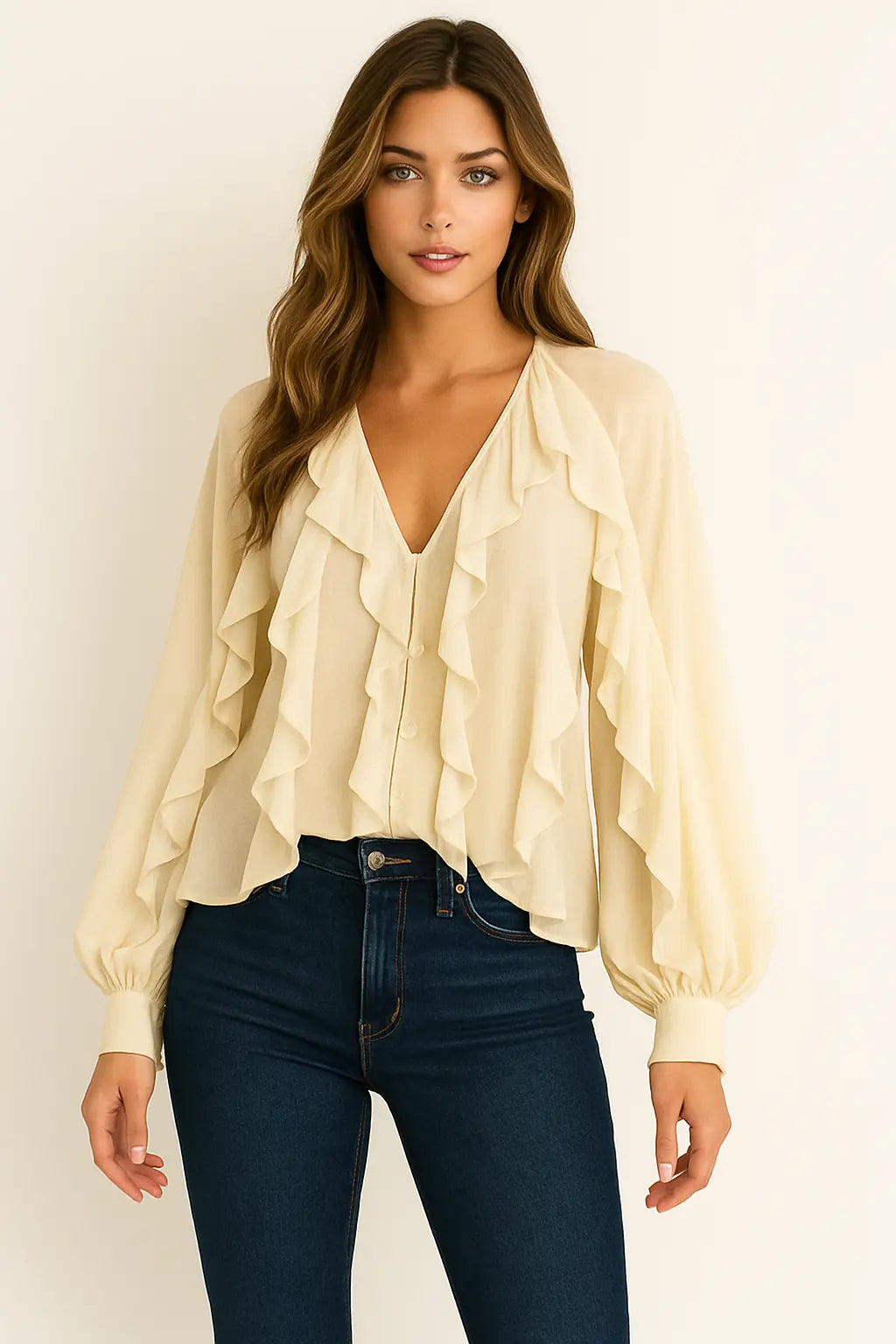 Sheer Blouse FERNACHE