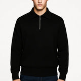 Knitted Zip Sweater