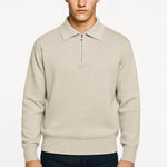 Knitted Zip Sweater