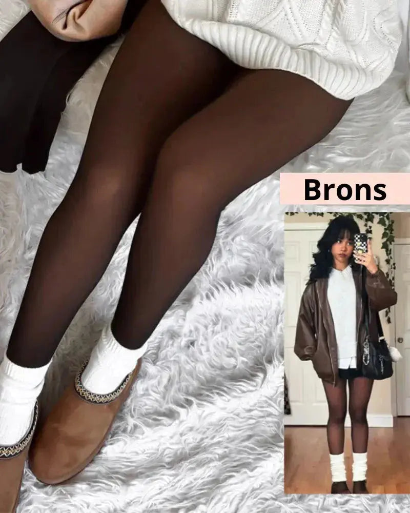 Four-way stretch women’s tights offering full freedom of movement