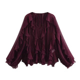 Sheer Blouse FERNACHE