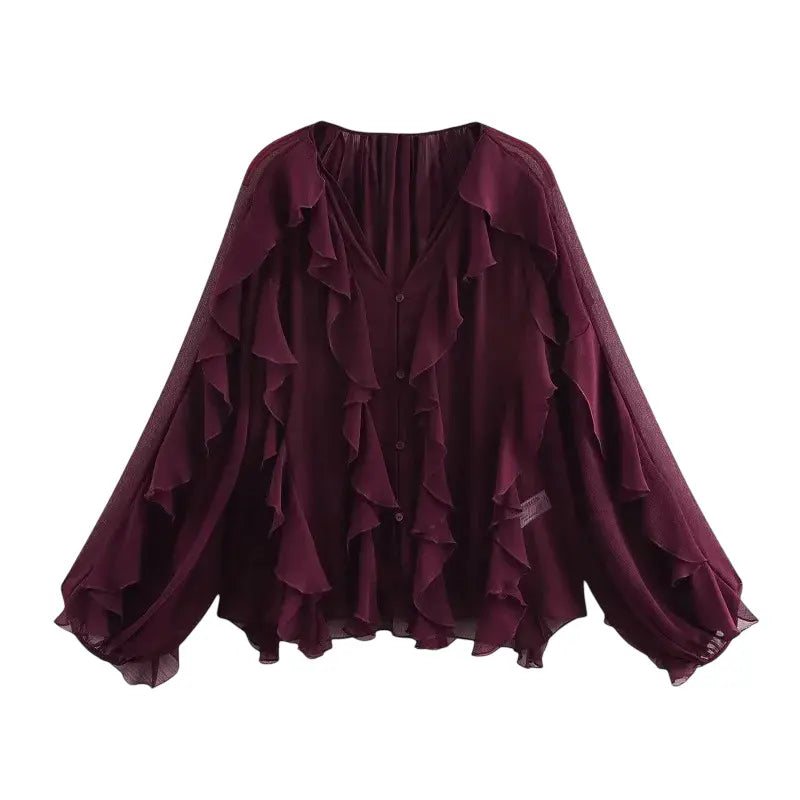 Sheer Blouse FERNACHE