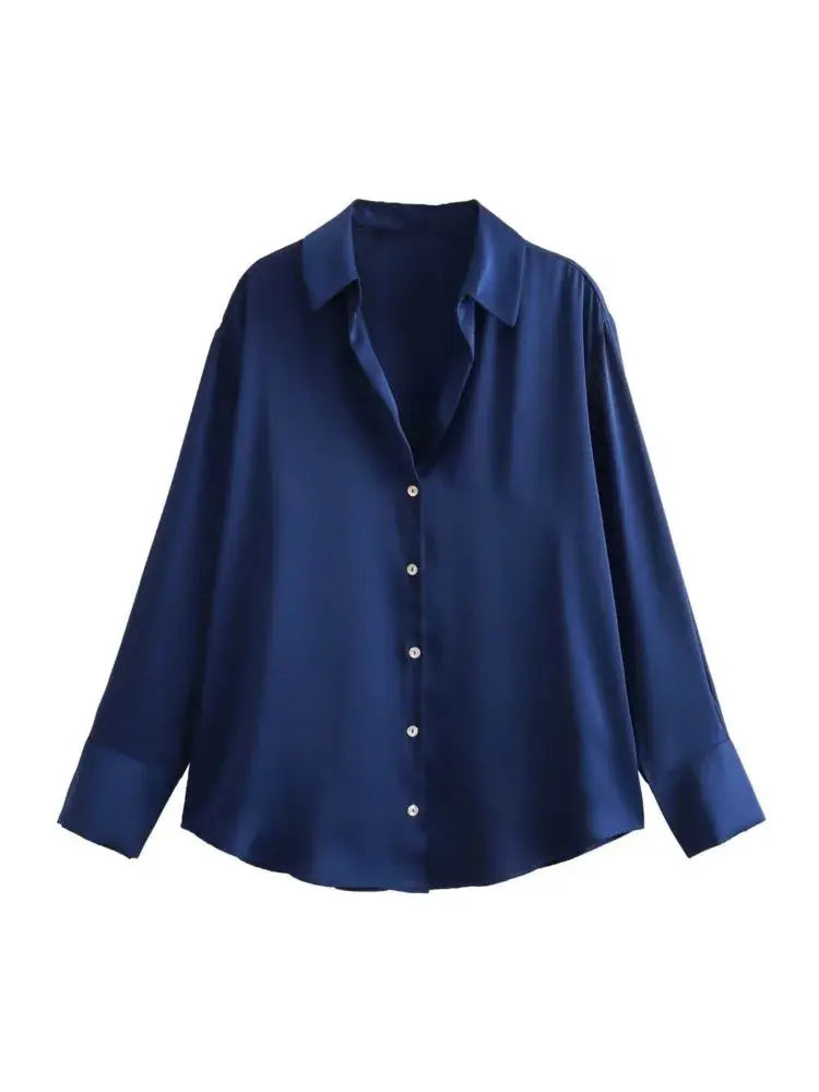 Elegant Satin Blouse