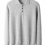 Front view of Grey Cashmere Sweatshirt
