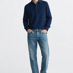 Cashmere Sweatshirt shown in a lifestyle setting, full length view