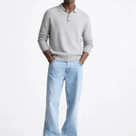 Cashmere Sweatshirt shown in a lifestyle setting