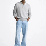 Cashmere Sweatshirt shown in a lifestyle setting