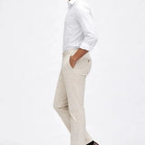 Side view of Linen Casual Pants, alternate view