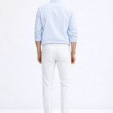 Side view of Linen Casual Pants, opposite side