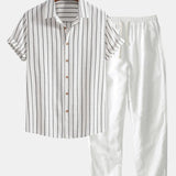 Huahine - Short Sleeved Set Fernache