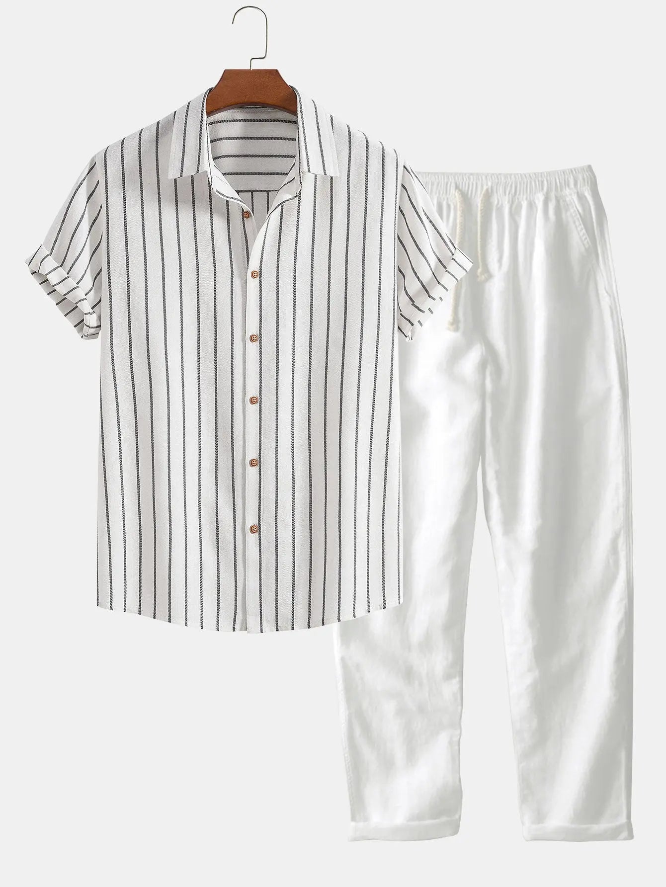 Huahine - Short Sleeved Set Fernache