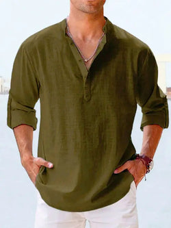 Schmidt Casual linen shirt Fernache
