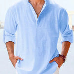 Schmidt Casual linen shirt Fernache
