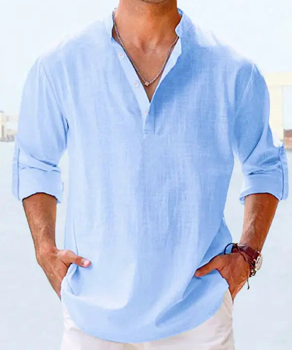Schmidt Casual linen shirt Fernache