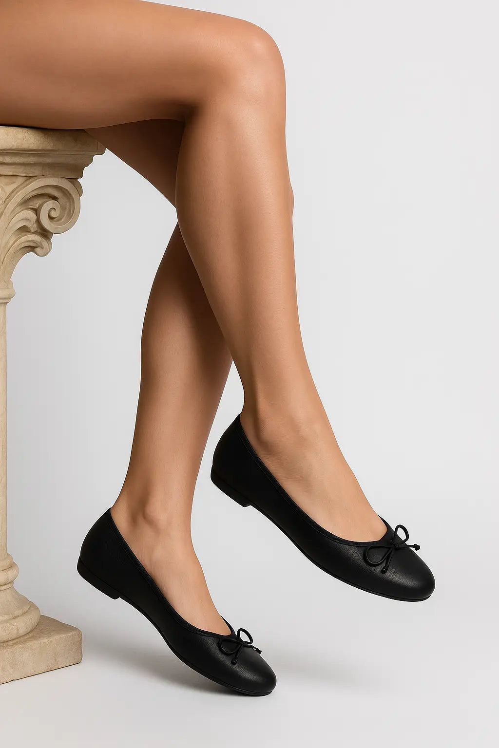 Noir Ballerina Shoes FERNACHE