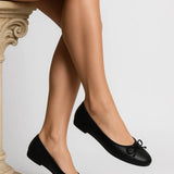 Noir Ballerina Shoes FERNACHE