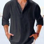 Schmidt Casual linen shirt Fernache