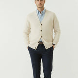 Old Money Wool Cardigan Sweater