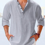 Schmidt Casual linen shirt Fernache
