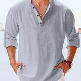 Schmidt Casual linen shirt Fernache