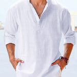Schmidt Casual linen shirt Fernache