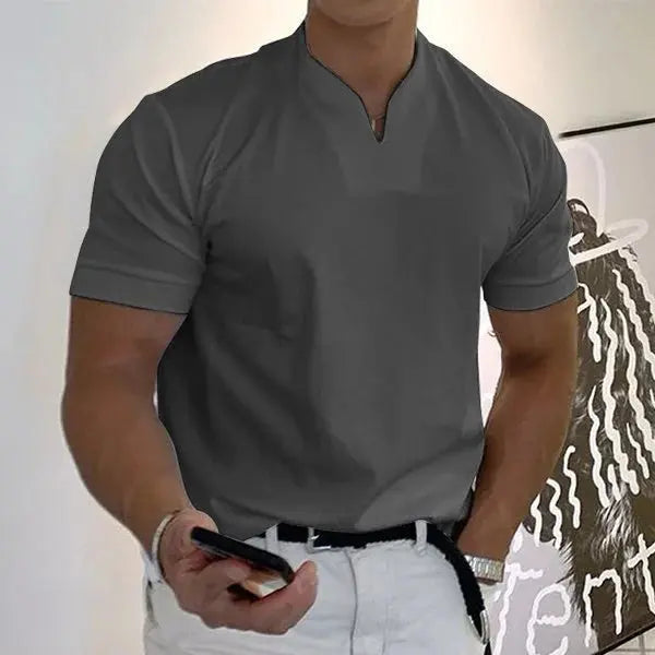 2024 Men Gentlemans business Short Sleeve T Shirt Old Money London