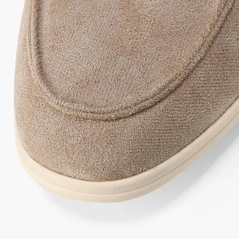 THE CAPRICE SUEDE LOAFERS Fernache