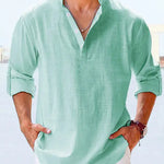 Schmidt Casual linen shirt Fernache