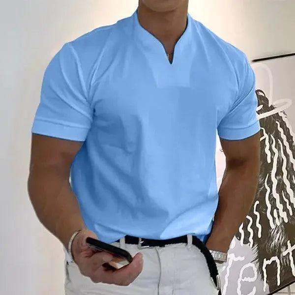 2024 Men Gentlemans business Short Sleeve T Shirt Old Money London