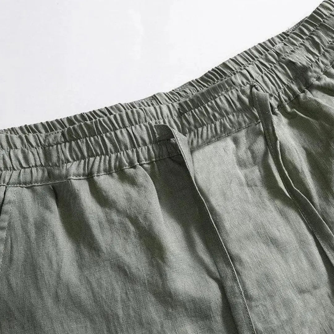 Linen Pantalon Pants Fernache