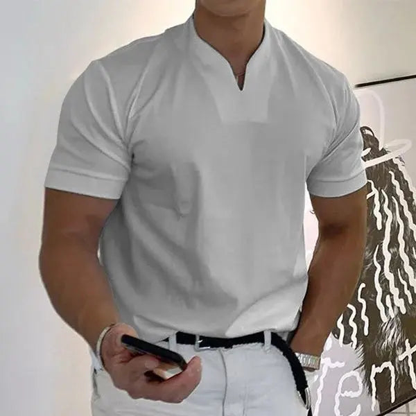 2024 Men Gentlemans business Short Sleeve T Shirt Old Money London