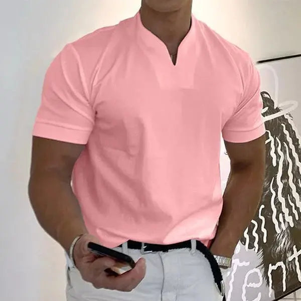 2024 Men Gentlemans business Short Sleeve T Shirt Old Money London