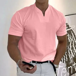 2024 Men Gentlemans business Short Sleeve T Shirt Old Money London