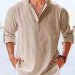 Schmidt Casual linen shirt Fernache