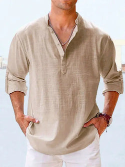 Schmidt Casual linen shirt Fernache