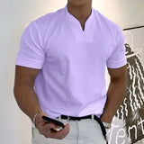 2024 Men Gentlemans business Short Sleeve T Shirt Old Money London