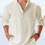 Schmidt Casual linen shirt Fernache