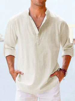 Schmidt Casual linen shirt Fernache
