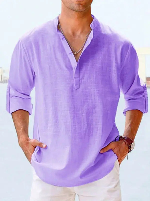 Schmidt Casual linen shirt Fernache
