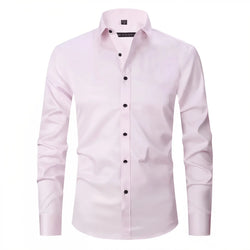 Old Money Stretch Button-up Shirt Fernache