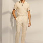 Contrast Slim Fitted Polo Fernache