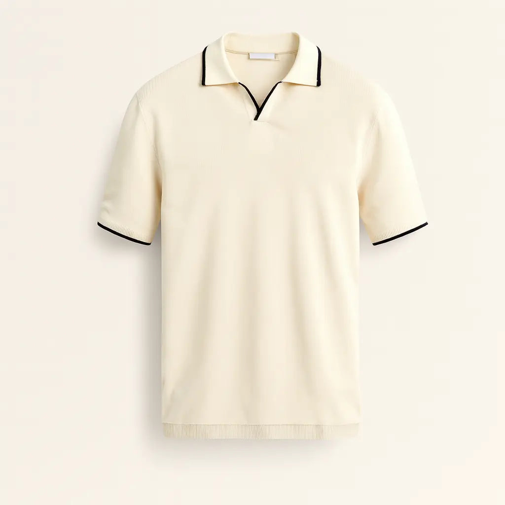 Contrast Slim Fitted Polo Fernache