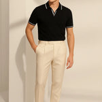 Contrast Slim Fitted Polo Fernache