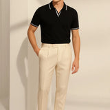 Contrast Slim Fitted Polo Fernache