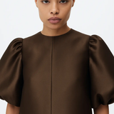Silk Puff Blouse