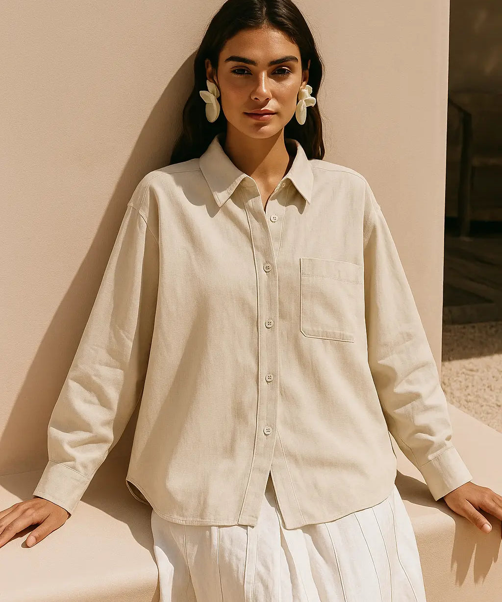 Basic Linen Shirt FERNACHE