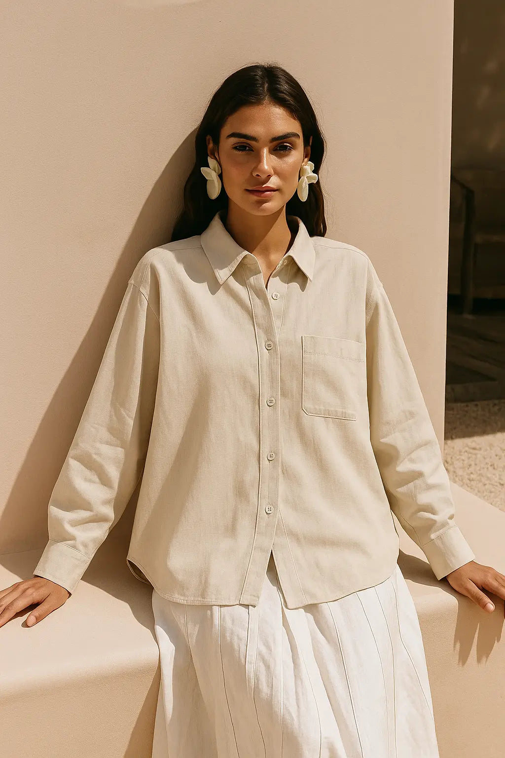 Basic Linen Shirt FERNACHE